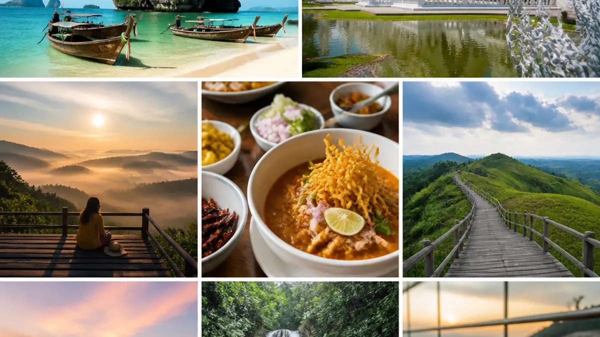 ภาพประกอบเรื่อง 10 จุดหมายปลายทางในไทยที่ไม่ควรพลาดสำหรับสายเที่ยว